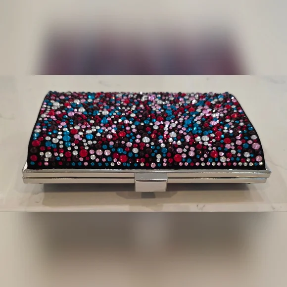 INC International Concepts Rhinestone Clutch - Picture 5 of 11